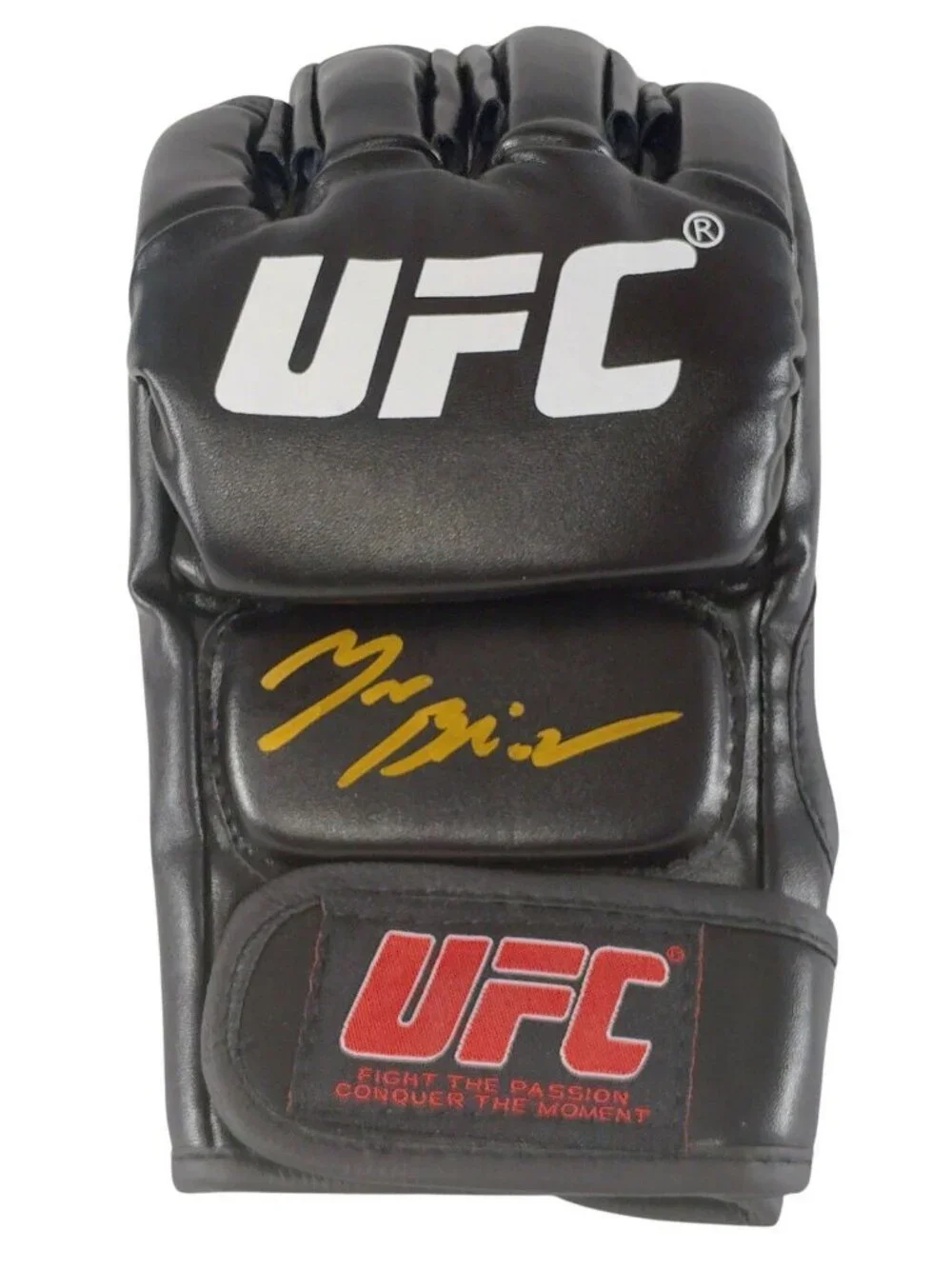 Jan Blachowicz Signed UFC Glove BAS COA Light Heavyweight Gold Ink MMA Autograph